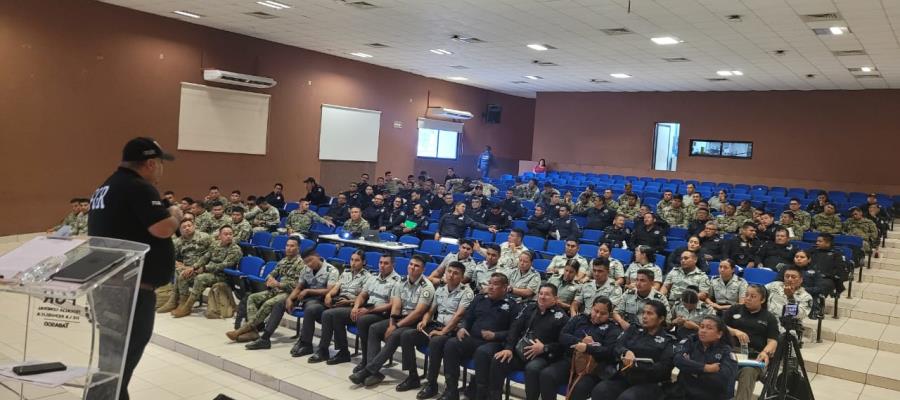 Imparte FGR capacitación a primeros respondientes de los tres niveles de gobierno en Tabasco Imparte FGR capacitación a primeros respondientes de los tres niveles de gobierno en Tabasco