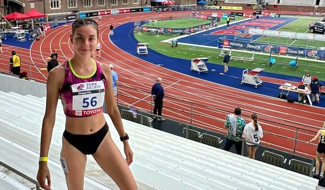 Mexicana gana oro en prueba de 5 mil metros de marcha en Filadelfia Mexicana gana oro en prueba de 5 mil metros de marcha en Filadelfia