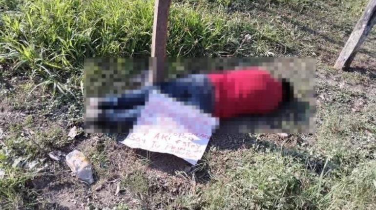 Ejecutan a 2 hombres en Comalcalco y dejan mensaje amenazante