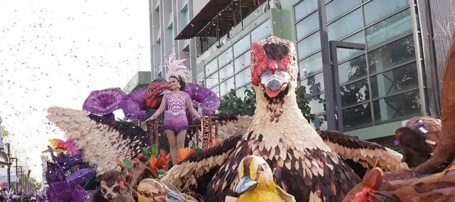 Jalpa gana Desfile de Carros Alegóricos con ´Rituales del Manglar´ Jalpa gana Desfile de Carros Alegóricos con ´Rituales del Manglar´