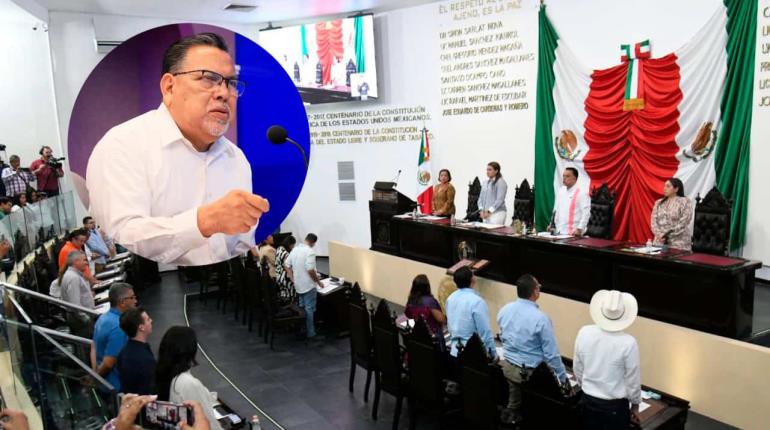 Congreso de Tabasco guarda minuto de silencio en memoria de Antonio Solís Calvillo