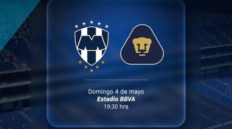 Monterrey y Pumas, buscarán el último lugar para la Liguilla el domingo