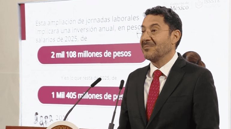 Más de 17 mil trabajadores se pasaron al esquema de 6 a 8 horas de trabajo: ISSSTE