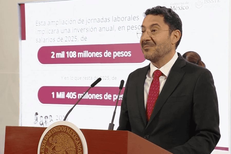 Más de 17 mil trabajadores se pasaron al esquema de 6 a 8 horas de trabajo: ISSSTE Más de 17 mil trabajadores se pasaron al esquema de 6 a 8 horas de trabajo: ISSSTE