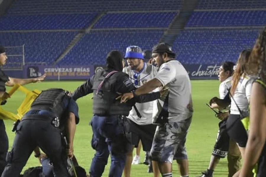 FMF investiga invasión y trifulca en duelo entre Celaya y Tampico Madero FMF investiga invasión y trifulca en duelo entre Celaya y Tampico Madero