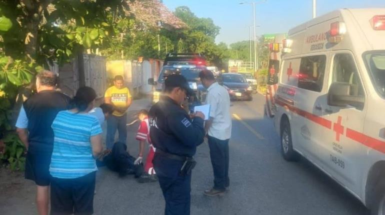 Atropellan a policía de Jalpa cuando se transportaba en su bicicleta