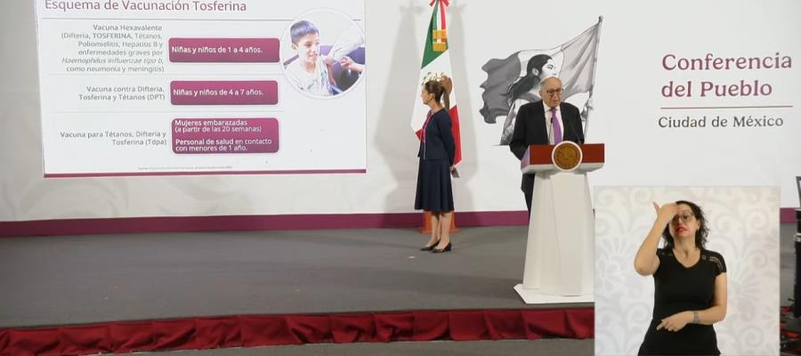 48 decesos por tos ferina en México, reporta Salud 48 decesos por tos ferina en México, reporta Salud