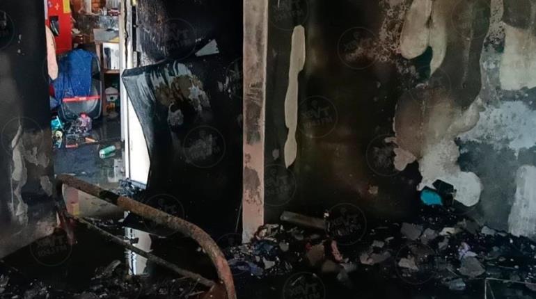 Se incendia departamento en Pomoca; vecinos lo sofocaron con hidrolavadora