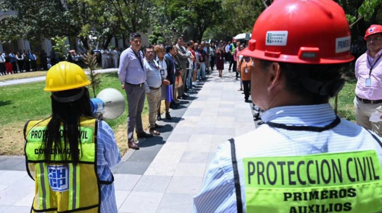 Activan alerta sísmica en la CDMX por el Primer Simulacro Nacional del año