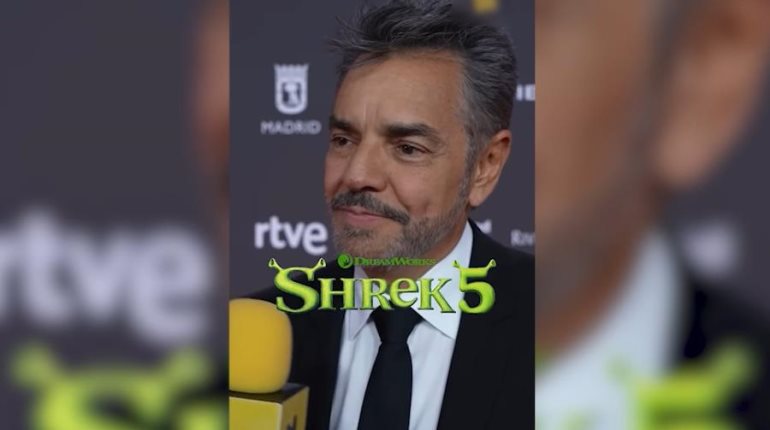Desmiente Eugenio Derbez haberse negado a hacer ´Shrek 5´