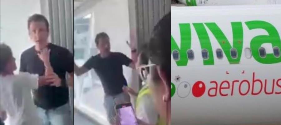 #LordAeropuerto; Sujeto se vuelve viral luego de romperle la nariz a empleado del AICM #LordAeropuerto; Sujeto se vuelve viral luego de romperle la nariz a empleado del AICM