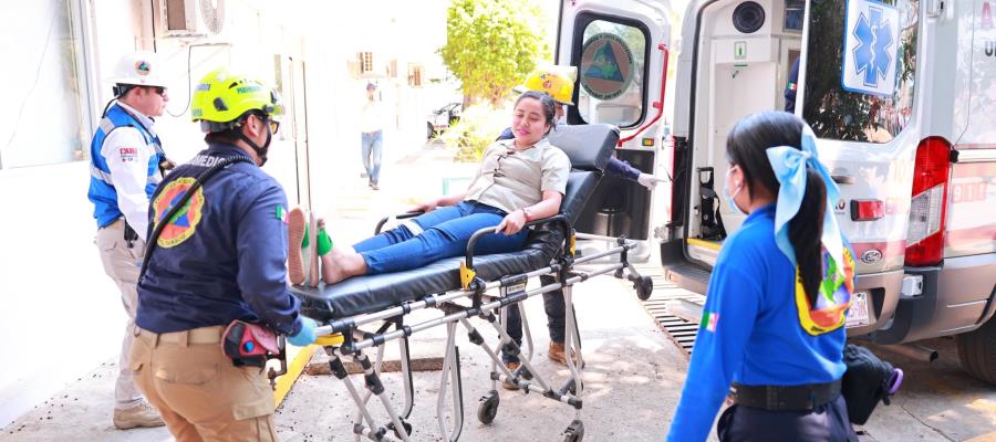 Participan más de 166 mil personas en Tabasco durante Simulacro Nacional 2025 Participan más de 166 mil personas en Tabasco durante Simulacro Nacional 2025