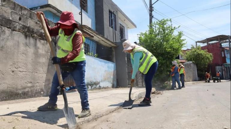 Realizan jornadas de limpieza y acciones con brigada integral en Gaviotas Norte