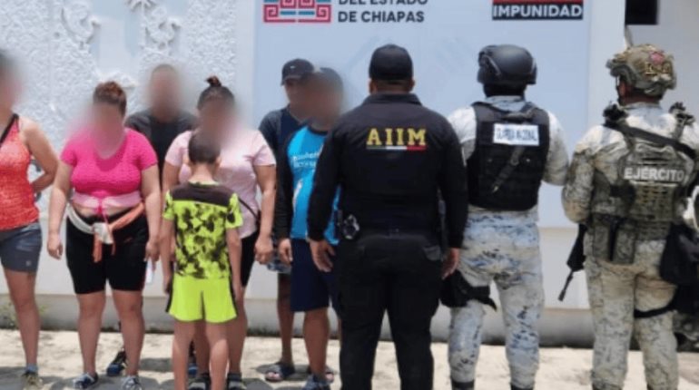 Rescatan en Chiapas a 7 cubanos víctimas de extorsión