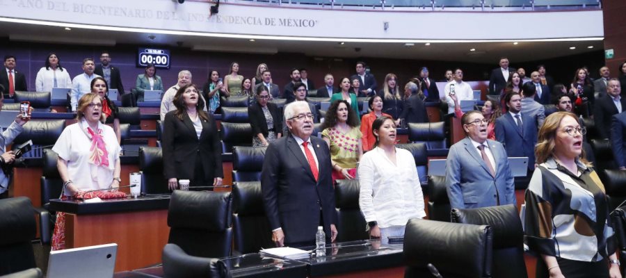 Senado avala estrategia de seguridad sexenal de Sheinbaum Senado avala estrategia de seguridad sexenal de Sheinbaum
