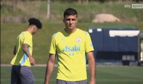 Rodri, está de vuelta en los entrenamientos del Manchester City para el Mundial de Clubes