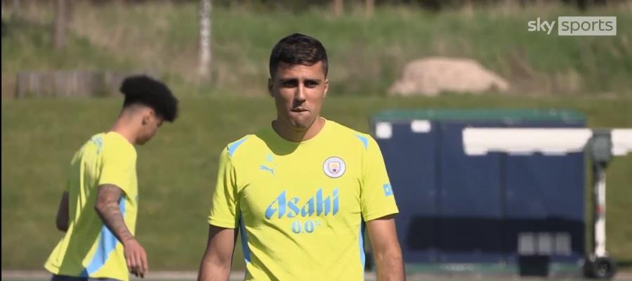 Rodri, está de vuelta en los entrenamientos del Manchester City para el Mundial de Clubes Rodri, está de vuelta en los entrenamientos del Manchester City para el Mundial de Clubes