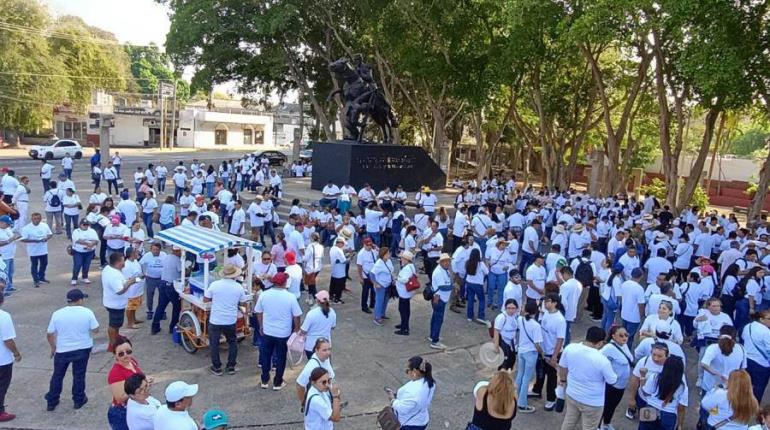 Marcha SITET por el 1ro de mayo y su 21er aniversario