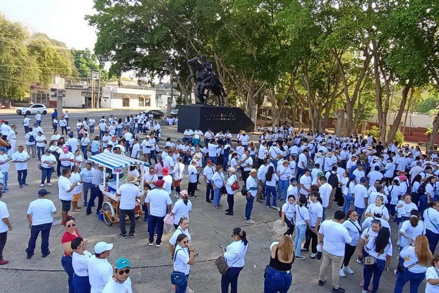Marcha SITET por el 1ro de mayo y su 21er aniversario