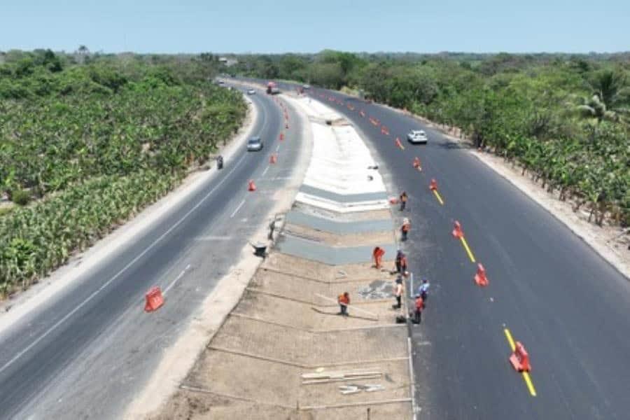 Más de 60% de avance en la rehabilitación de la carretera La Isla-Cunduacán: Sotop Más de 60% de avance en la rehabilitación de la carretera La Isla-Cunduacán: Sotop
