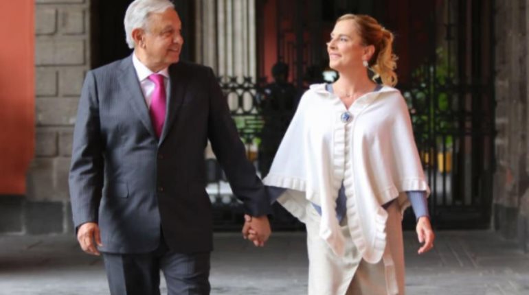 Reportan que esposa de AMLO acudió a embajada de España a tramitar la nacionalidad