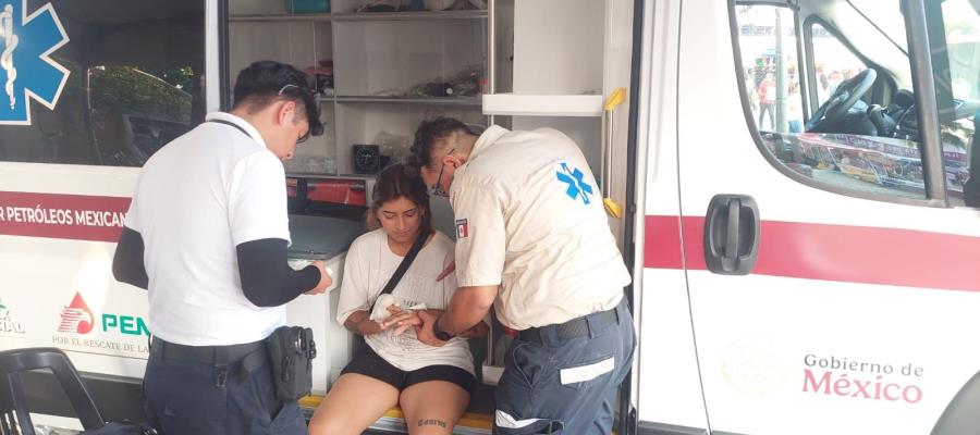 Prestan más de 50 atenciones médicas en el Parque Tabasco durante el primer día de Feria Prestan más de 50 atenciones médicas en el Parque Tabasco durante el primer día de Feria