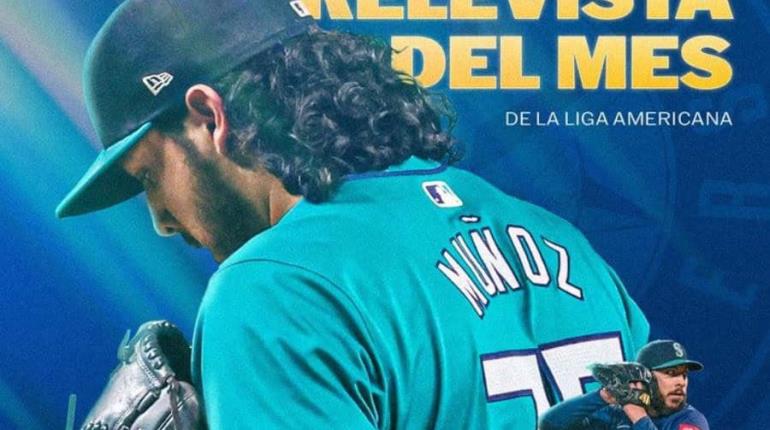 Mexicano Andrés Muñoz es relevista del mes en MLB; lidera en juegos salvados
