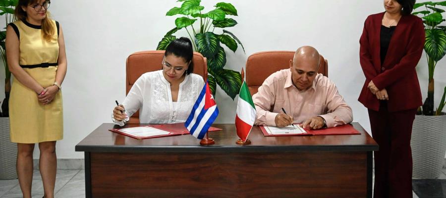 Morena y el Partido Comunista de Cuba firman acuerdo de cooperación Morena y el Partido Comunista de Cuba firman acuerdo de cooperación