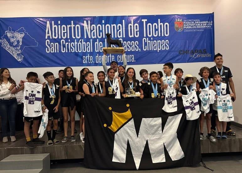 Equipo tabasqueño MK Flag Football, campeón del Abierto Nacional de Tocho Equipo tabasqueño MK Flag Football, campeón del Abierto Nacional de Tocho