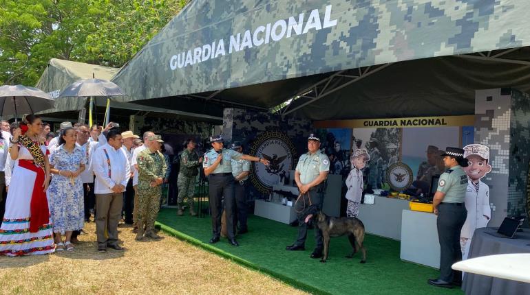 Guardia Nacional refuerza seguridad de recinto ferial con mil elementos