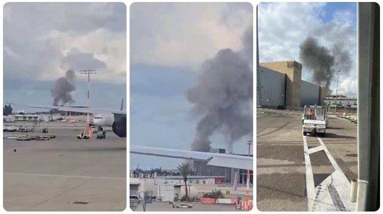 Misil impacta cerca del aeropuerto de Israel y deja 6 heridos