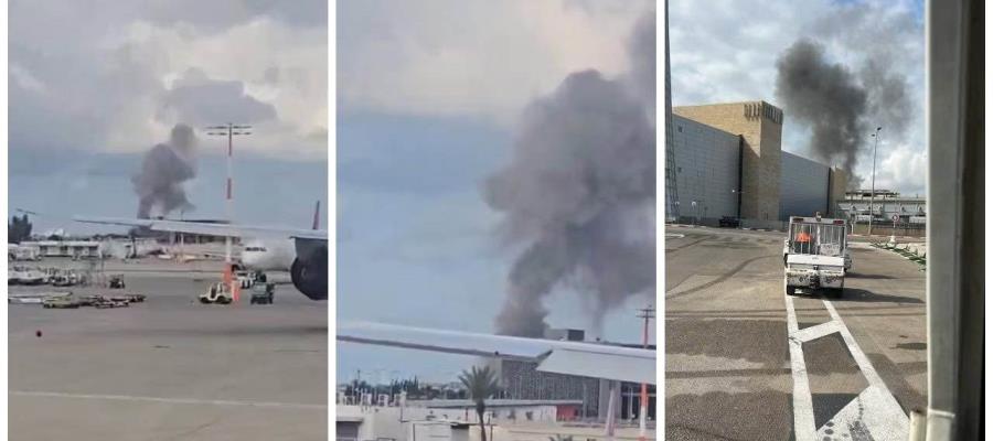 Misil impacta cerca del aeropuerto de Israel y deja 6 heridos Misil impacta cerca del aeropuerto de Israel y deja 6 heridos