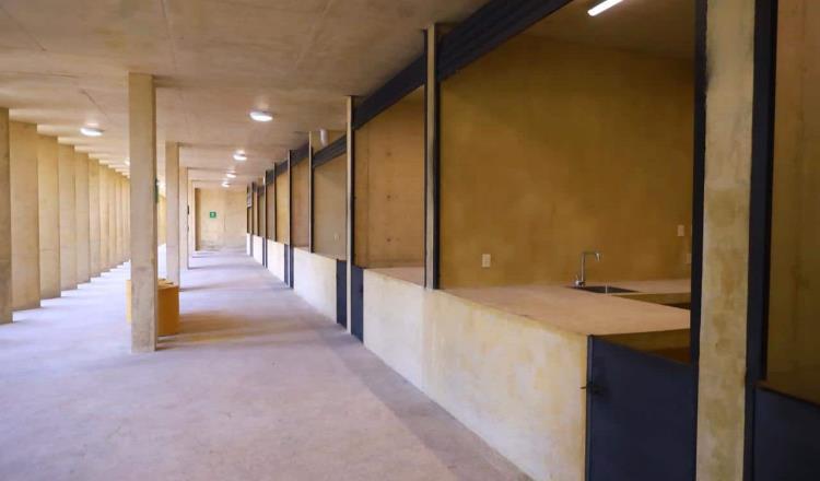 Mercado de Gaviotas está prácticamente listo, será inaugurado con visita de titular de Sedatu: Osuna