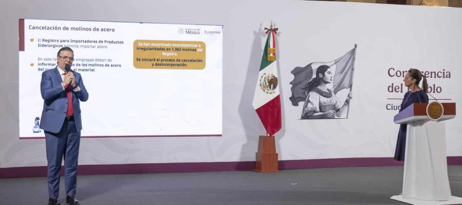 Anuncia Economía medidas de México en comercio de acero, textiles y precios de referencia Anuncia Economía medidas de México en comercio de acero, textiles y precios de referencia