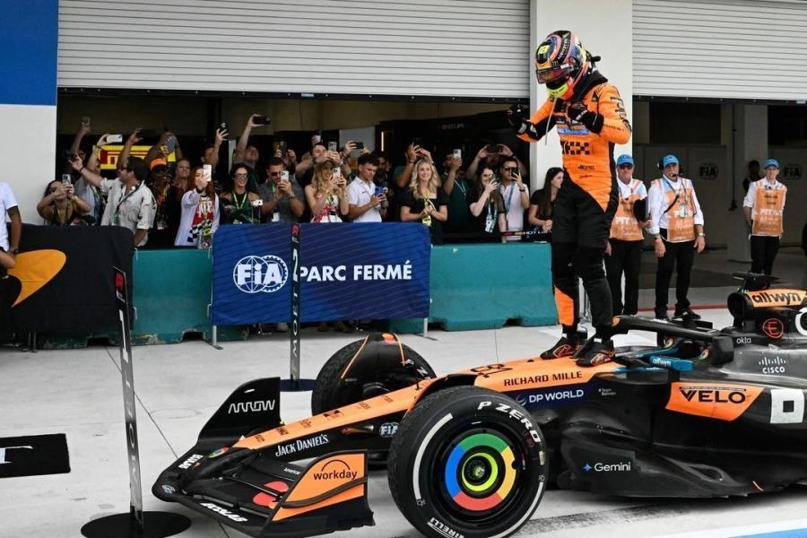 Piastri se impone en Miami y logra su tercer triunfo consecutivo en la F1 Piastri se impone en Miami y logra su tercer triunfo consecutivo en la F1