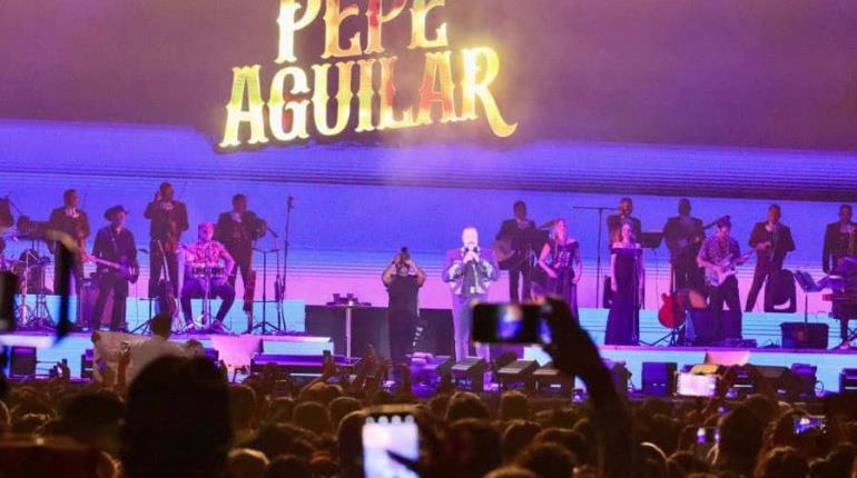 Concierto gratuito de Pepe Aguilar en la Feria anuncia May