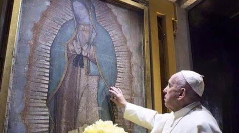 Papa siempre mostró una fiel devoción por la virgen María y la Guadalupana
