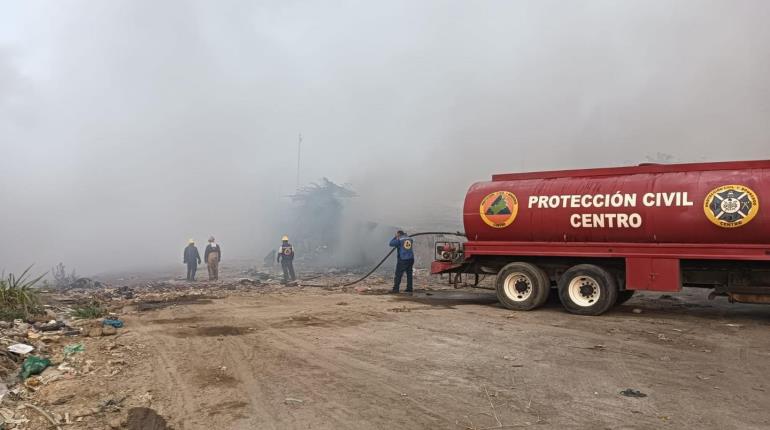 Llama alcaldesa de Centro a ser responsables y evitar incendios