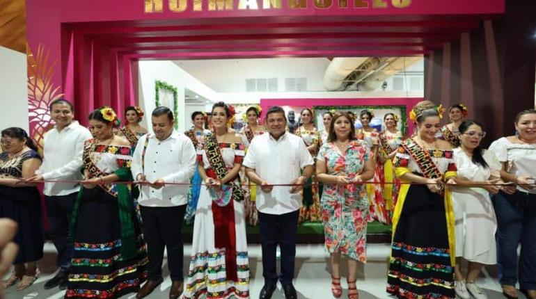 Inauguran Stands de Huimanguillo y Jalapa en la Feria Tabasco