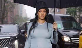 Rihanna revela su tercer embarazo en la MET Gala 2025