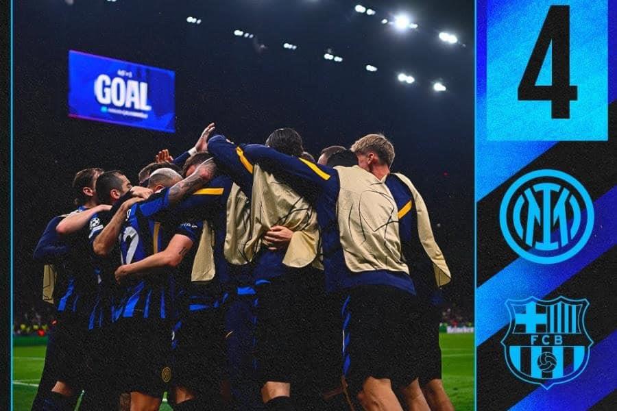 Inter de Milán primer finalista en Champions League Inter de Milán primer finalista en Champions League