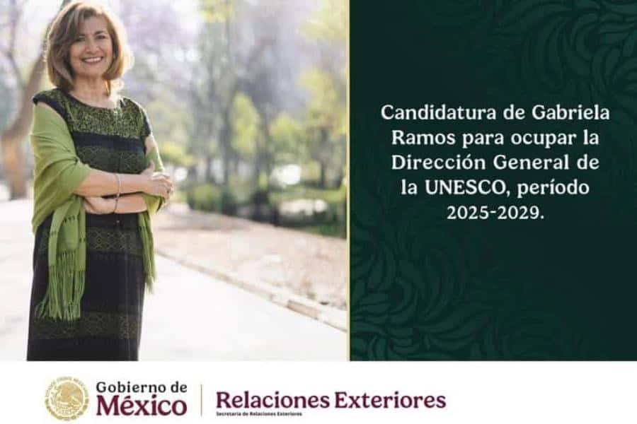 Asegura Sheinbaum que apoyan candidatura de Gabriela Ramos para la UNESCO Asegura Sheinbaum que apoyan candidatura de Gabriela Ramos para la UNESCO