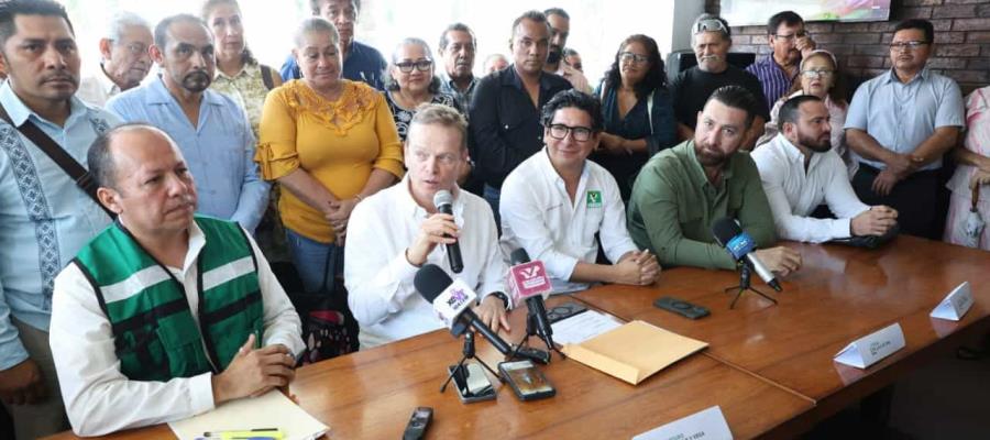 Formaliza Alcides Mena Gómez, su adhesión al PVEM Tabasco Formaliza Alcides Mena Gómez, su adhesión al PVEM Tabasco
