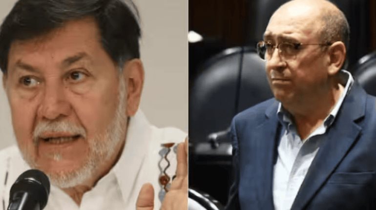 Moreira llama "fascista" a Noroña, por apagarle el micrófono en el pleno