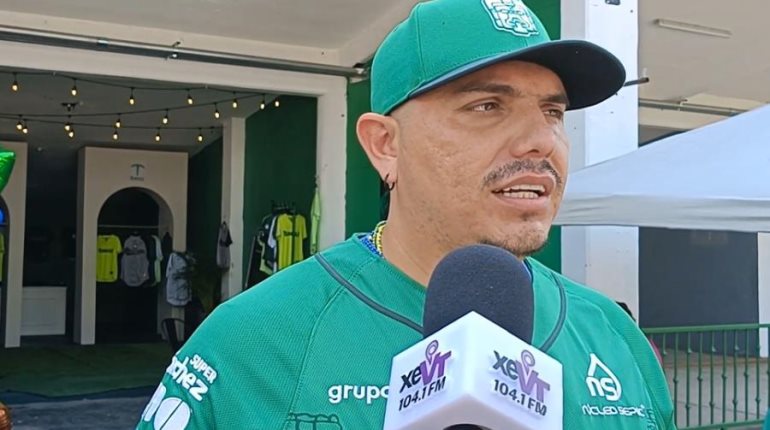 Estima Juan Pablo Oramas regresar al campo con Olmecas a mediados de julio