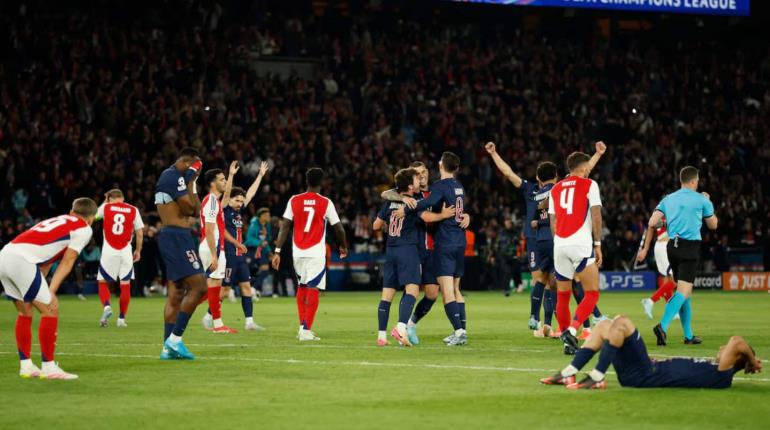 Derrota PSG al Arsenal y obtiene pase a la final de la Champions League contra el Inter