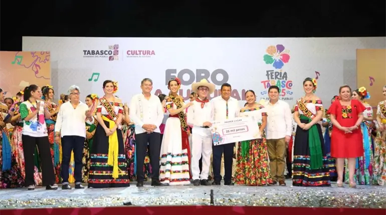 Concursos municipales culminarán con el Concurso Estatal durante la Feria Tabasco 2026: Cultura