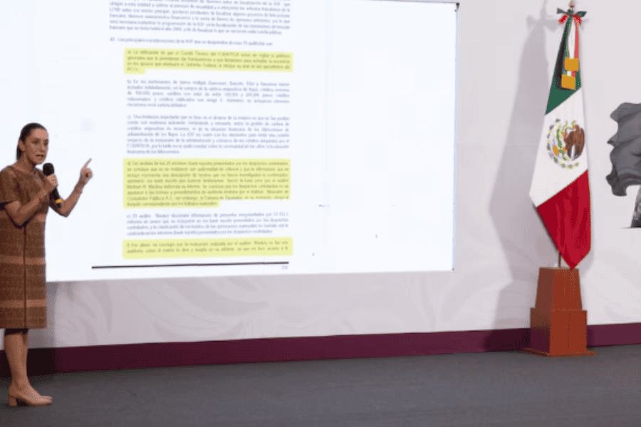 Comité Técnico del Fobaproa actuó sin reglas de operación y pago discrecional: Sheinbaum exhibe informe de la ASF Comité Técnico del Fobaproa actuó sin reglas de operación y pago discrecional: Sheinbaum exhibe informe de la ASF