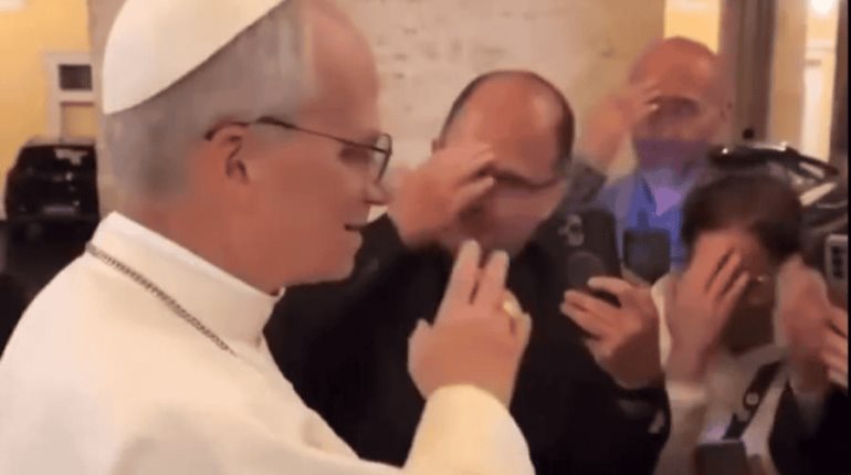 Comparten video de Papa León XIV saludando a México