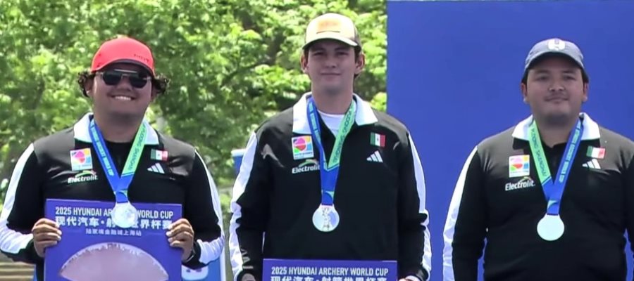 Equipos mexicanos de tiro con arco logran oro y plata en Copa del Mundo de China Equipos mexicanos de tiro con arco logran oro y plata en Copa del Mundo de China